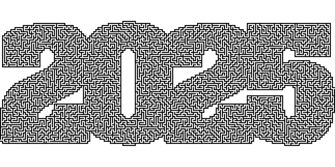 Artwork showing 2025